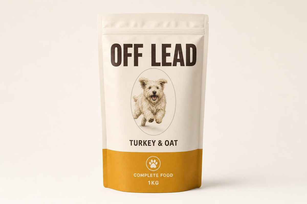 OFF LEAD Turkey & Oat, the new pack